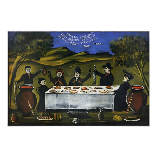 Foto Pintor georgiano Niko Pirosmani (Frente)