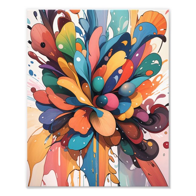 Foto Pintura de agua flotante (Frente)