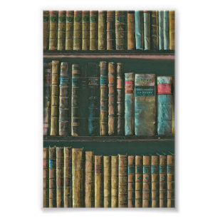 Foto Pintura de amante de la biblioteca