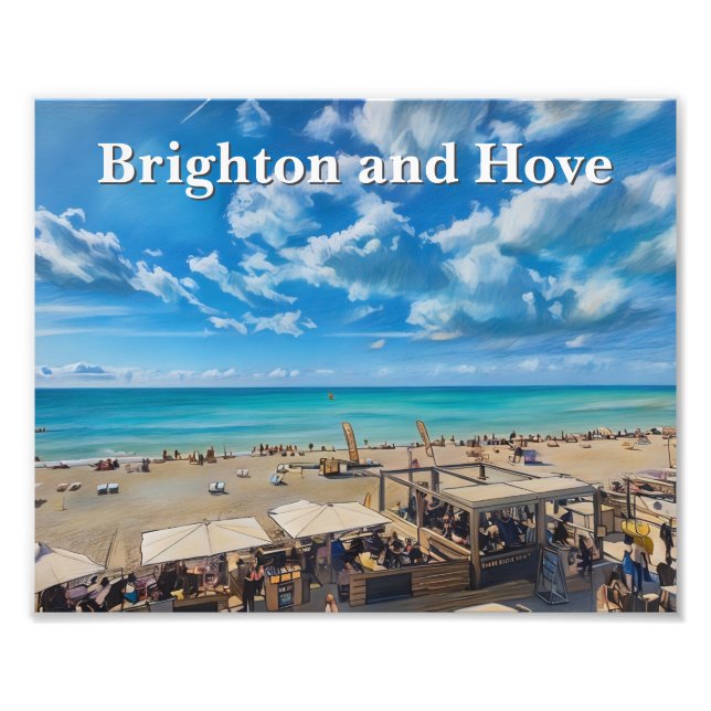 Foto Pintura de Brighton y Hove Beach (Frente)