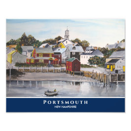 Foto Pintura de EE.UU. en Portsmouth Harbour New Hampsh