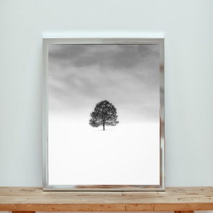 Foto Pintura de paisajes de árboles abstractos