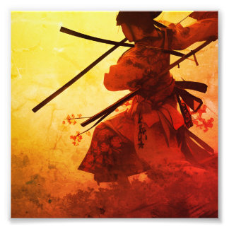 Foto Pintura japonesa vintage