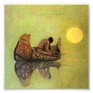 Foto Pintura occidental de N C Wyeth “El pescador silen