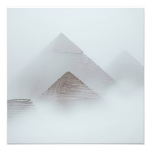 Foto Pirámides en la Niebla