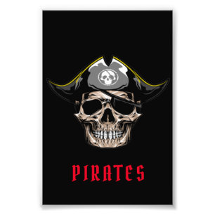 Foto Pirate Skull jolly roger