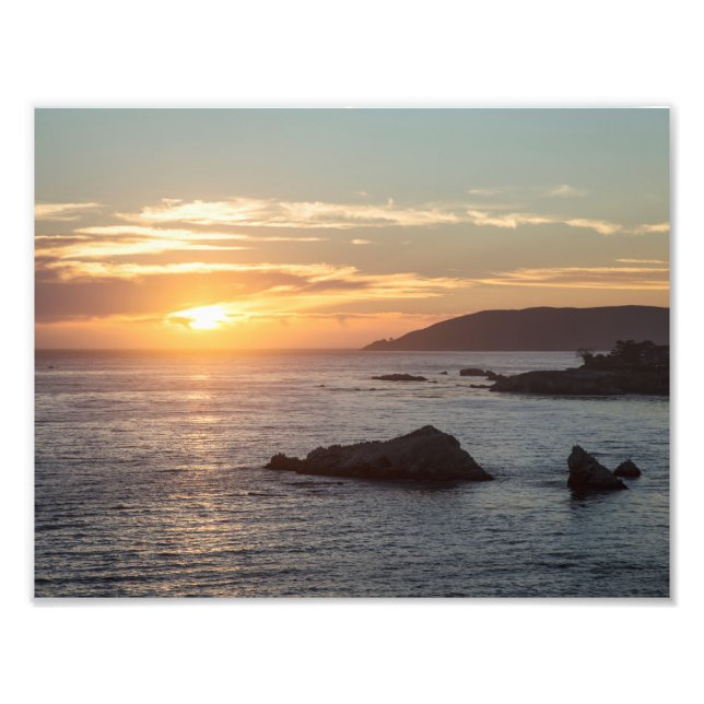 Foto Pismo Beach Sunset print (Frente)