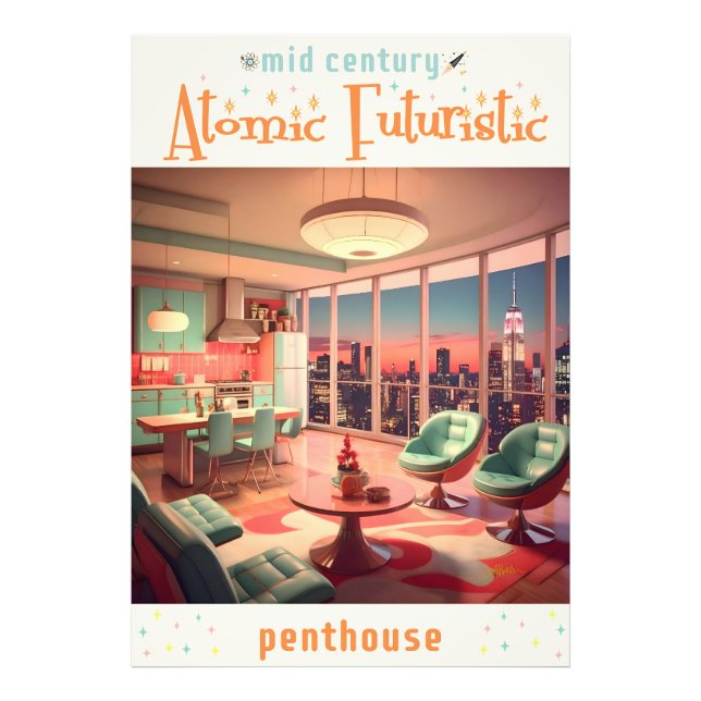 Foto Piso de Penthouse Futurista Atómico (Frente)