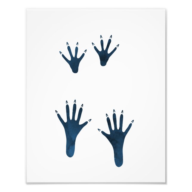 Foto Pistas de Rata Azul Oscuro (Frente)