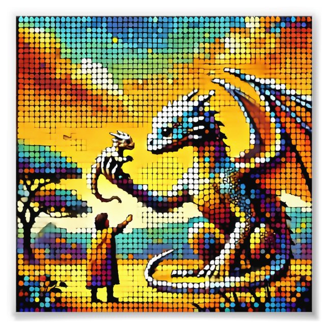Foto pixelated image of a dragon trainer (Frente)
