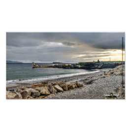 Foto Pizarra de buceo de rock negro, Salthill, Galway