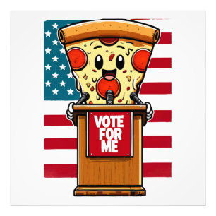 Foto pizza patriótica voten por mí