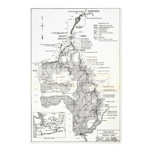 Foto Plan del proyecto de represa de Coulee en el río C