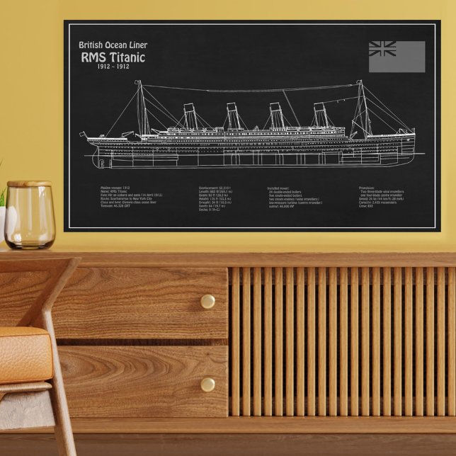Foto Planes RMS Titanic Ship Blueprint PBD (Subido por el creador)