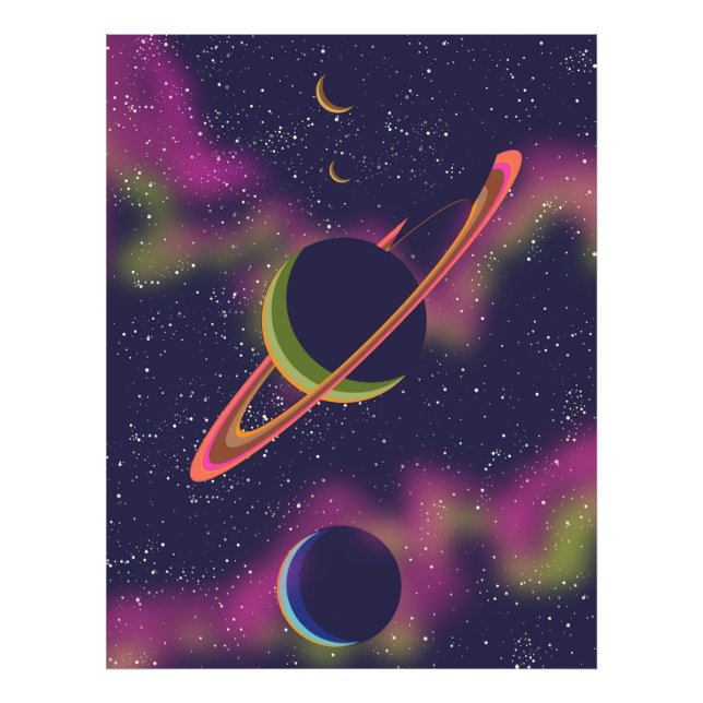 Foto Planetas y estrellas (Frente)