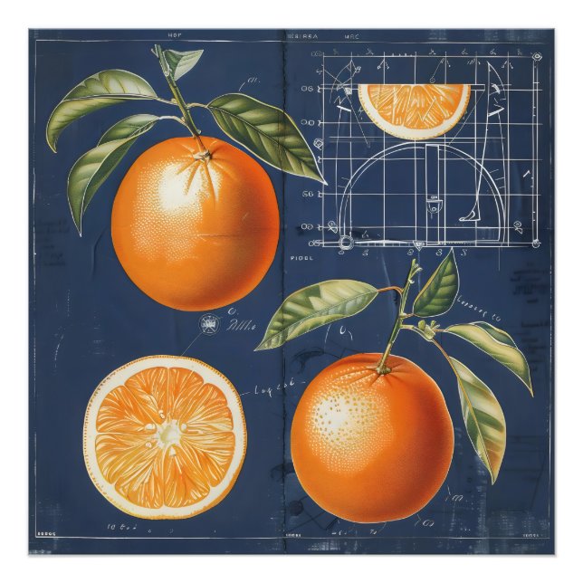 Foto Planos de Frutas Naranjas (Frente)