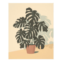 Planta tropical. Monstera