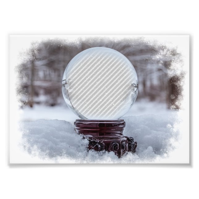 Foto Plantilla de bola de nieve (Frente)