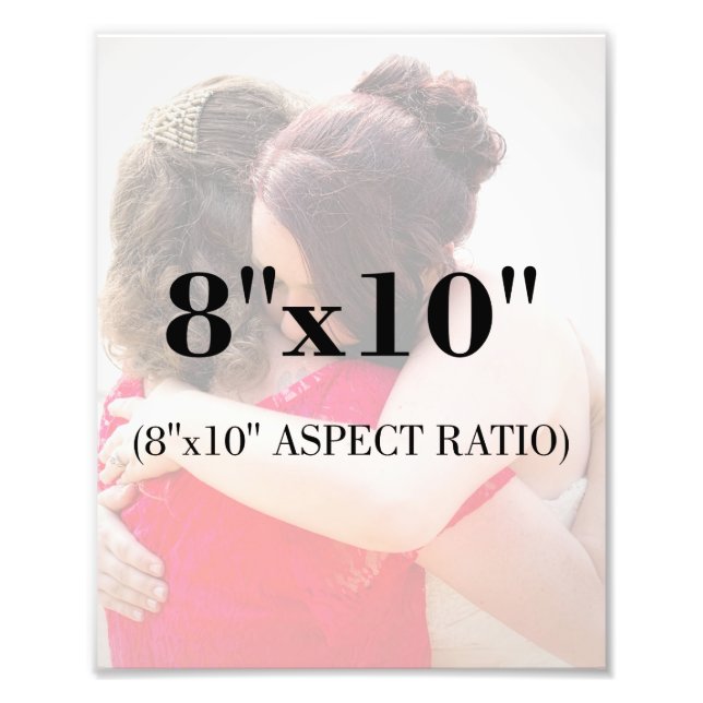 Foto Plantilla de fotografía profesional 8 x 10 relació (Frente)