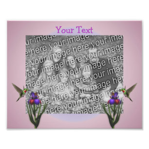 Foto Plantilla De Marco De Animales De Las Flores De Hu