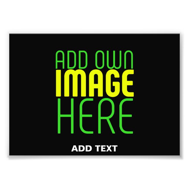 FOTO PLANTILLA DE TEXTO DE IMAGEN NEGRA SIMPLE EDITABLE (Frente)