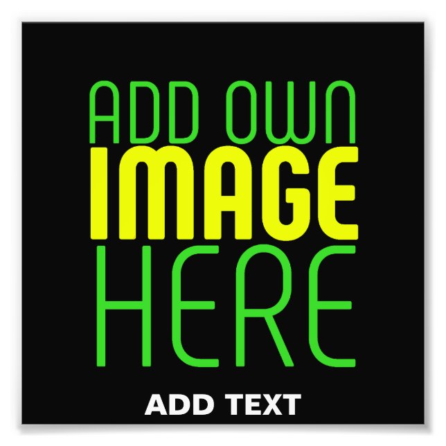 FOTO PLANTILLA DE TEXTO DE IMAGEN NEGRA SIMPLE EDITABLE (Frente)