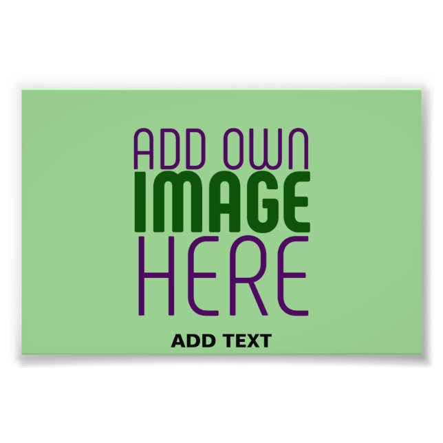 FOTO PLANTILLA DE TEXTO DE IMAGEN VERDE MINT EDITABLE M (Frente)