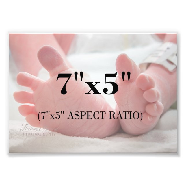 Foto Plantilla fotográfica profesional 7 x 5 relación d (Frente)