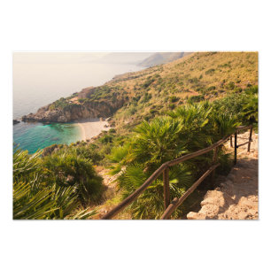 Foto Playa aislada en el cíngaro de Lo, Sicilia