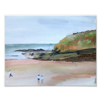Foto Playa de Bude Cornwall Acantilados Costeros
