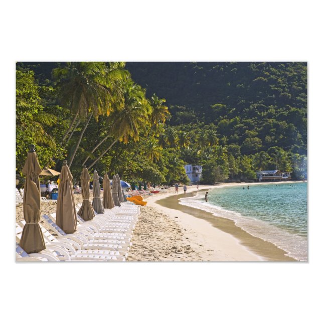Foto Playa de Cane Garden Bay, isla de Tortola (Frente)