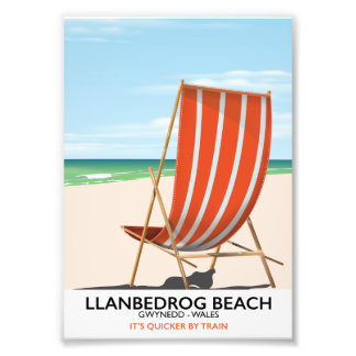 Foto Playa de Llanrog, poster costero de Gwynedd Gales