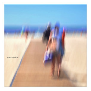 Foto Playa de verano soleada colorida Océano Sol Verano