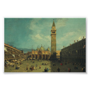 Foto Plaza de San Marcos por Canaletto