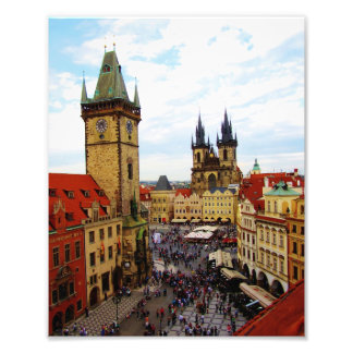 Foto Plaza del casco antiguo y Torre del Reloj de Praga