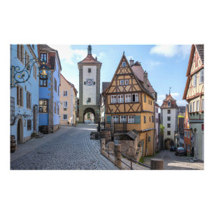 Foto Plönlein en Rothenburg ob der Tauber, Alemania
