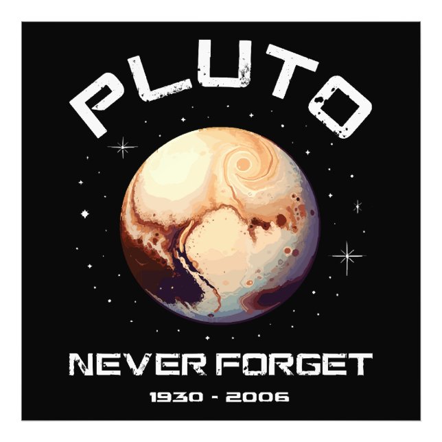 Foto Plutón Nunca Olvides (Frente)