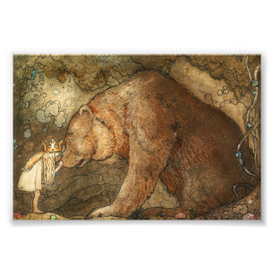 Foto Pobre oso oso pequeño de John Bauer