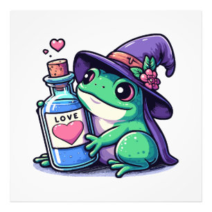 Foto Poción de amor kawaii de bruja