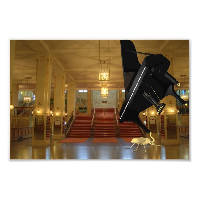 Foto Poderosa elefante (Frente)