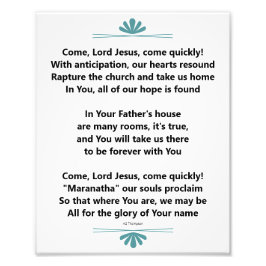 Foto Poema cristiano de Maranatha