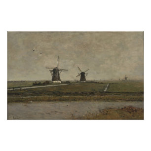 Foto Polder con molinos cerca de Overschie