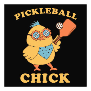 Foto Pollita de Pickleball - retro