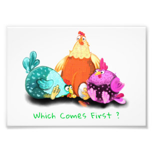 Foto Pollos De Impresión De Fotografía De Granja Espera