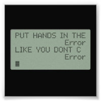 Pon tus manos en el error