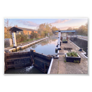 Foto Ponders End Lock, Navegación del río Lee, Enfield