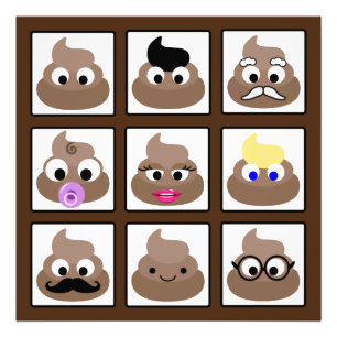 Foto Poop Many Faces Brown
