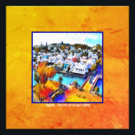 Foto Pop Art Bermuda<br><div class="desc">Bermudas - Pop Art 4544 Una hermosa foto paisajística del centro de St. George Bermuda se transforma en una colorida foto impresa en Pop. Por https://www.zazzle.com/store/celestesheffey</div>