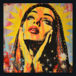 Foto Pop Art Holy Mary<br><div class="desc">Si te gustan los diseños religiosos,  este será perfecto para ti. Muestra a la Santa María.</div>