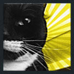 Foto Pop Art Lucy Closeup<br><div class="desc">Versión de arte pop amarillo divertido de una de las fotos de Lucy</div>